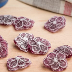 Bonbon artisanale a la violette le Bonbon Francais