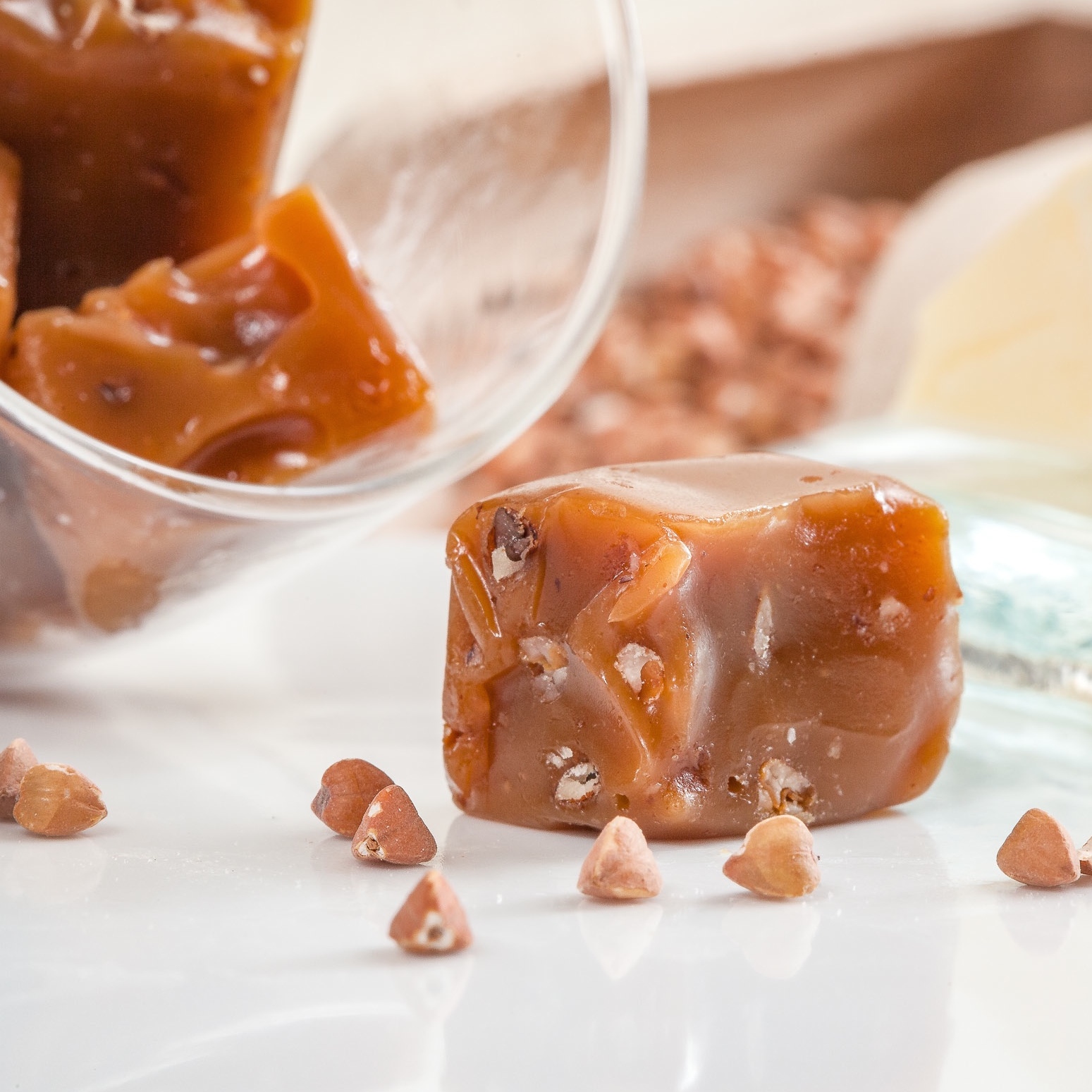 Caramel aux graines de Sarrasin - Le bonbon Francais