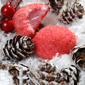 Fraise Guimauve Artisanale Le Bonbon Francais Guimauve arome Fraise des bois decor Noel