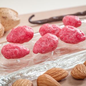 Praline rose croquante 40% amandes le bonbon francais