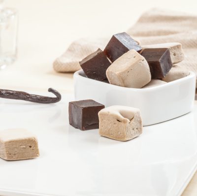 Duo de réglisse a la vanille et au réglisse de Méditerranée, le bonbon francais