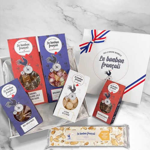 coffret cadeau à personnaliser le bonbon français