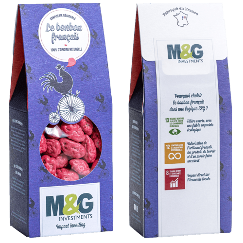 Personnalisation M&G face-dos Pack personnalisé Le Bonbon Français