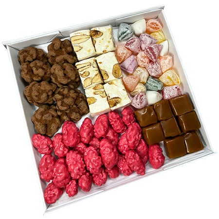 coffret cadeau dégustation tour des régions le bonbon français