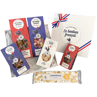 photo coffret à personnaliser le bonbon français