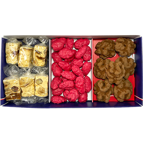 photo coffret bonbon candy bar ouvert