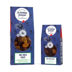 packshot méli-mélo, bonbon naturel, bonbon artisanal, gélifié, bonbon aux fruits, le bonbon français