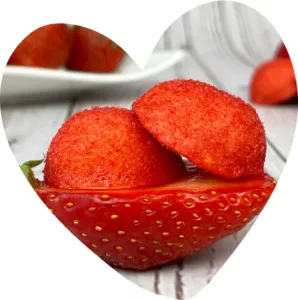 photo bonbon fraise, l'artisanale fraise guimauve, bonbon saint-valentin, le bonbon français