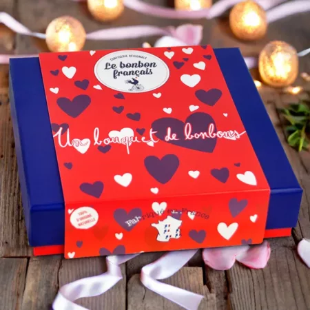coffret saint-valentin, cadeau saint-valentin, cadeau original saint-valentin, coffret saint-valentin, bonbon saint-valentin, bonbons saint-valentin