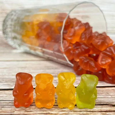photo produit, ourson gélifié, bonbon naturel, bonbon artisanal, le bonbon français