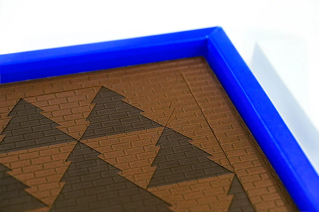 Coffret Puzzle petite mosaïque sapin - Petits Carreaux de Paris photo produit, coffret puzzle de chocolat, chocolat au lait, chocolat noir, coffret cadeau, coffret noël, noël, chocolat de noël, décors de noël, petits carreaux de paris