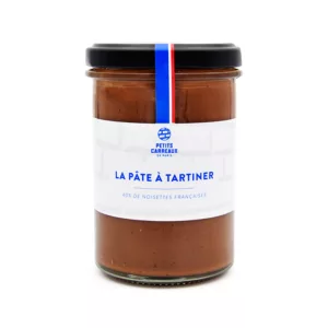 photo produit, pâte à tartiner, pâte à tartiner noisette, pâte à tartiner naturelle, cadeau, chocolat, noisettes de france, petits carreaux de paris