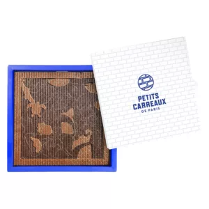 coffret cadeau chocolat, coffret cadeau, coffret puzzle de la mer, chocolat noir, chocolat au lait, petits carreaux de paris